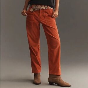 Anthropologie Pilcro the Wanderer relaxed leg corduroy trousers 20W cord pants
